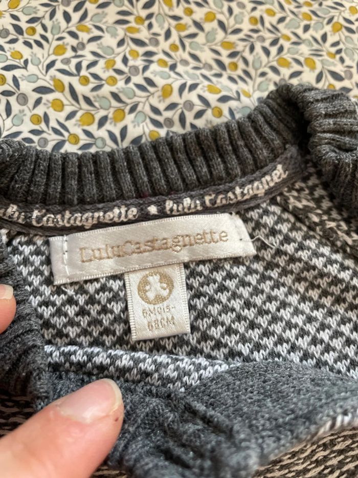 Pull neuf Lulu castagnette 6 mois - photo numéro 3