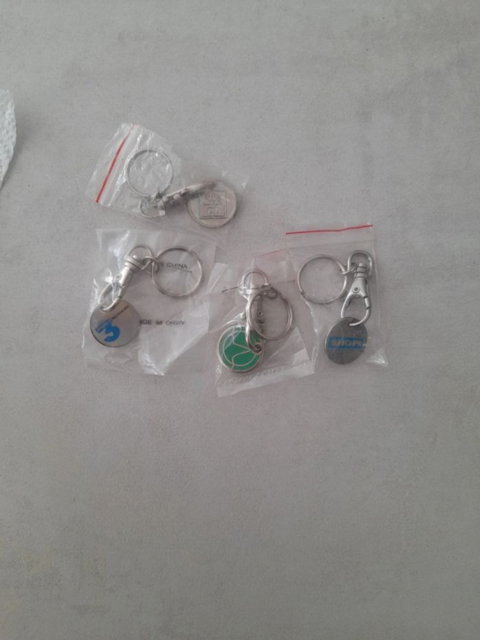 Porte clés jeton ancien