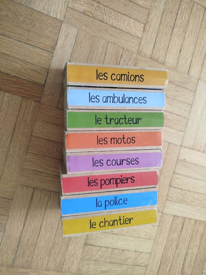 Lot 8 livres les moyens de transport - photo numéro 2