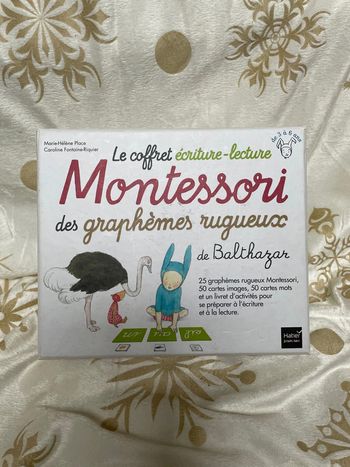 Le coffret Montessori de Balthazar Hatier jeunesse