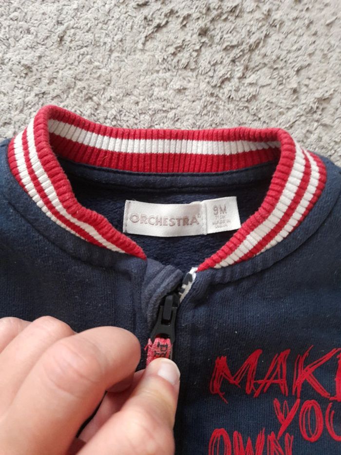 Gilet zip 9 mois - photo numéro 2