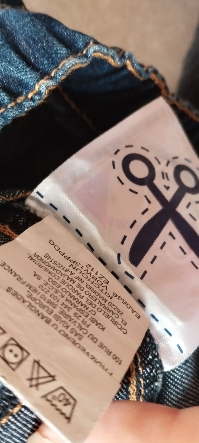 Jean garçon 6 mois kitchoun - photo numéro 3