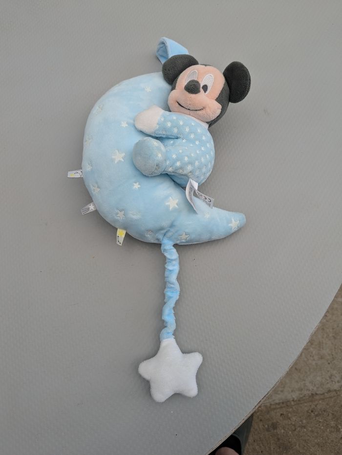 Boîte à musique peluche Mickey - photo numéro 5