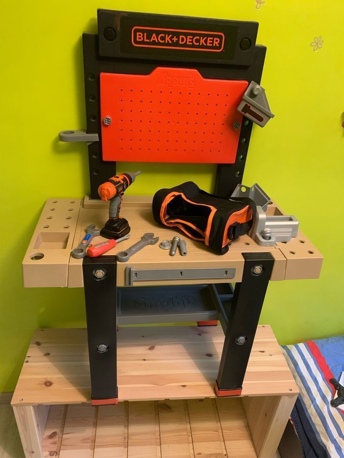 Établi blak et decker +outils +sacoche - photo numéro 3