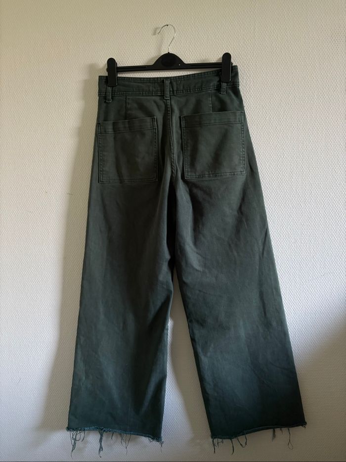 Jean Marine Straight Zara - vert - photo numéro 7