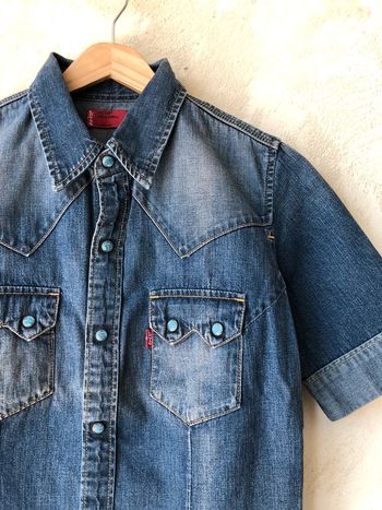 Chemisette en jean Lévis S