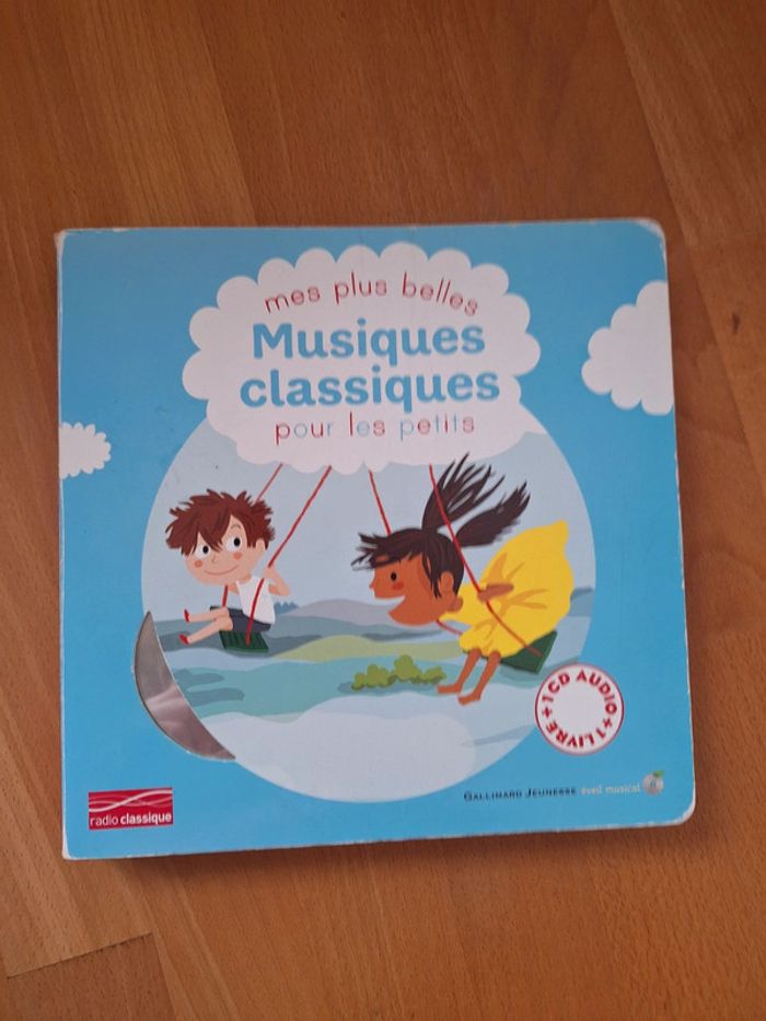 Livre mes plus belles de musique classique pour les petits