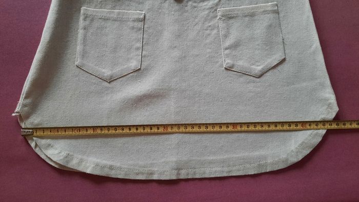Robe d'été blanche et beige - photo numéro 6