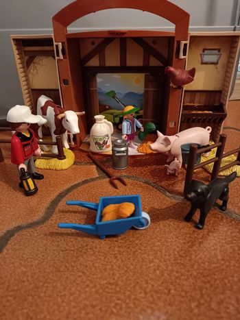 Étable playmobile