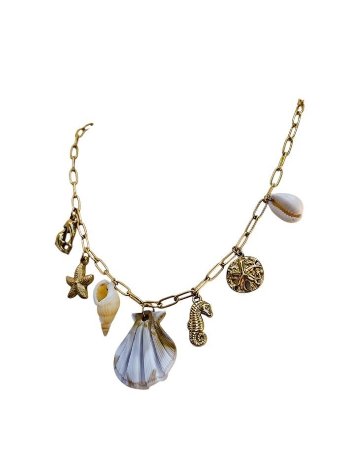 Collier coquillage hypocanpe ✅ - photo numéro 3