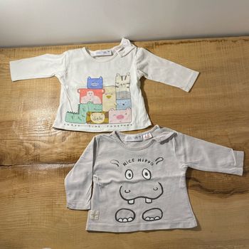lot tshirt manches longues Zara