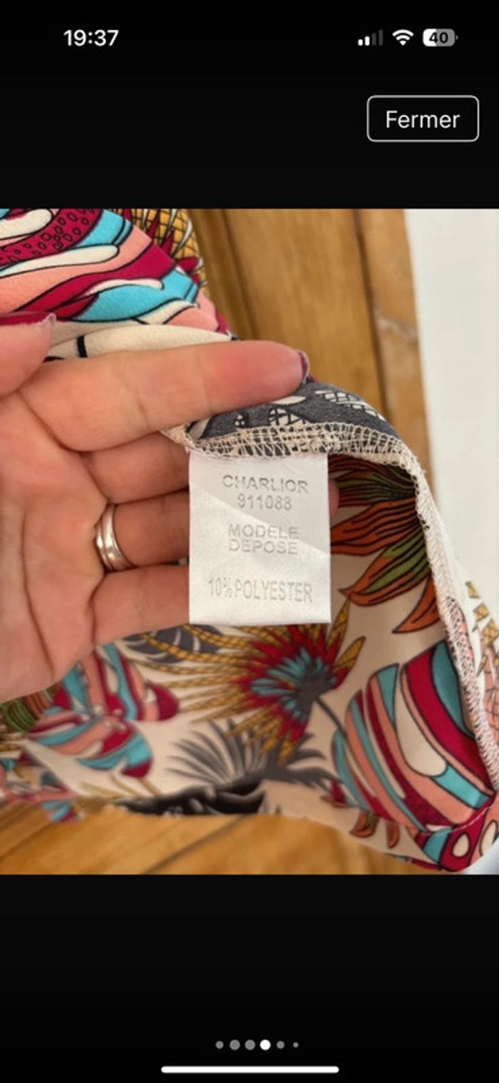 Blouse à motif - photo numéro 4