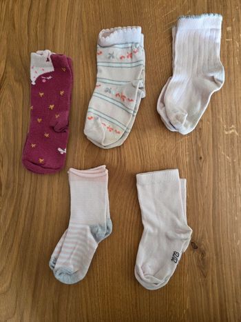 Lot de 5 paires de chaussettes 21/23