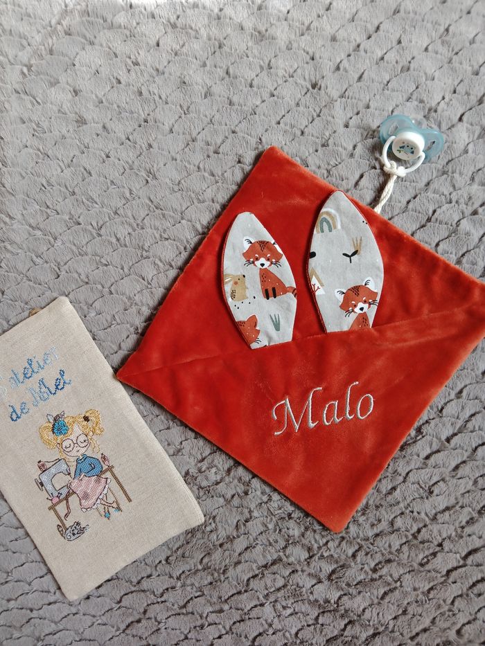 Doudou plat personnalisé - photo numéro 3