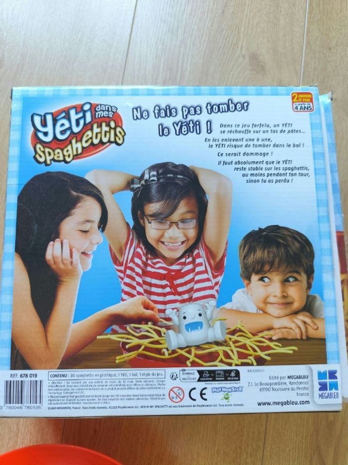 Jeu Yeti dans mes spaghettis - photo numéro 3