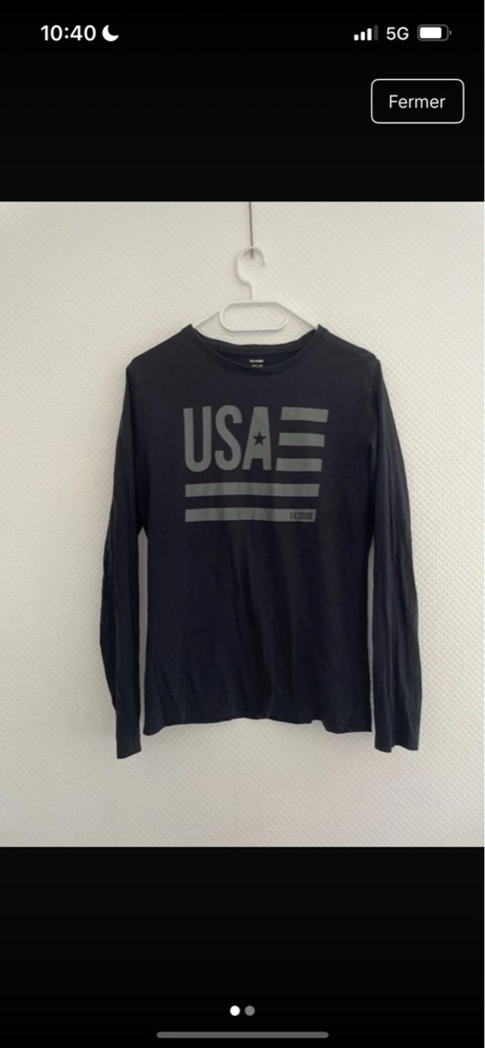 t-shirt à manches longues