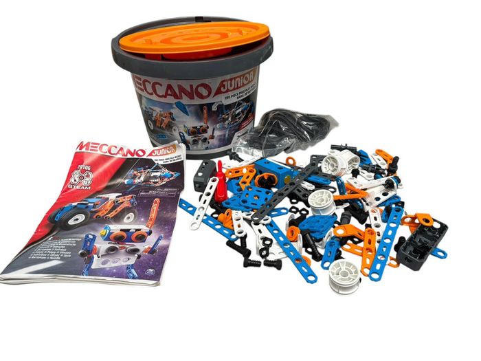 Baril Meccano Junior 150 pièces Spin Master