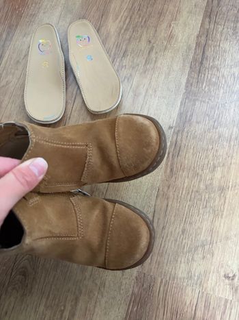 Bottines shoopom souple cuir 26
