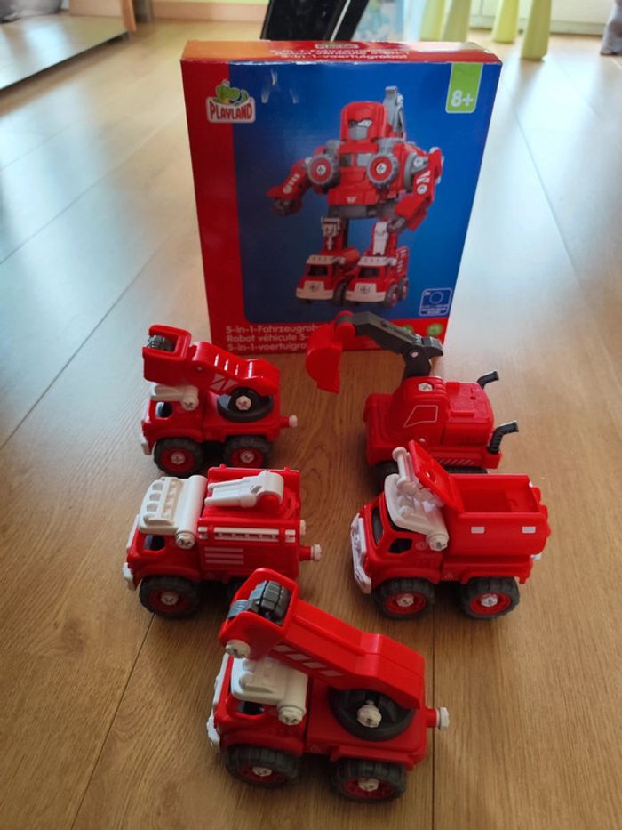 Lot de 5 robots