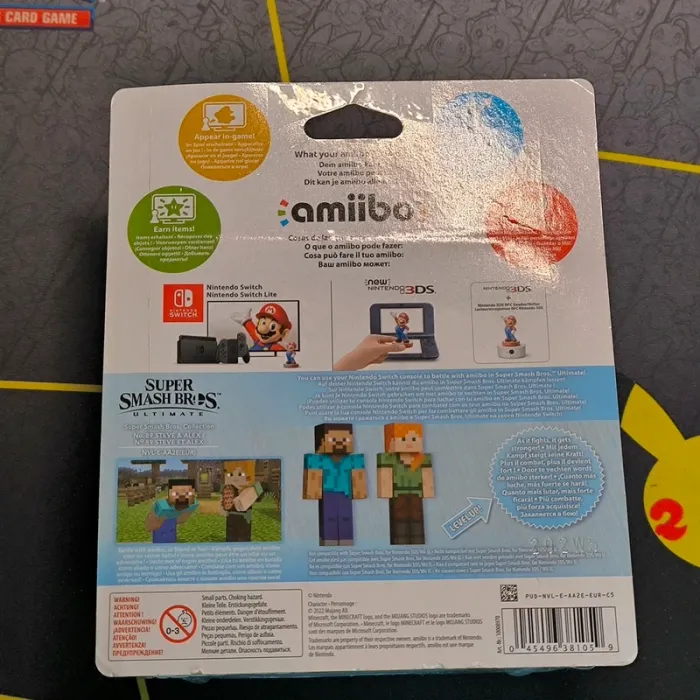 Amiibo minecraft - photo numéro 2