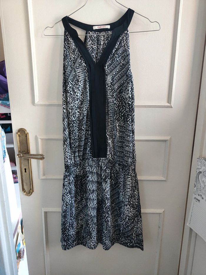 Robe courte été Camaïeu 36 tissu léger
