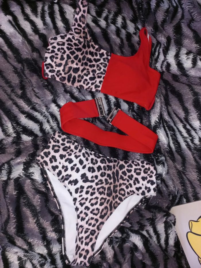 Maillot de bain 2 pièces neuf Taille S bicolore - photo numéro 16