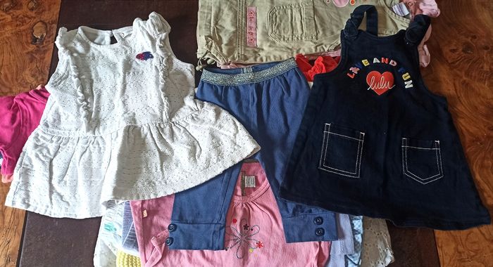 Vêtements bébé fille 6 mois été robes et ensembles - photo numéro 3