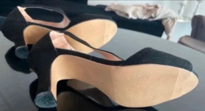 Chaussures de danse ou autre noir 5cm 35 neuves - photo numéro 5