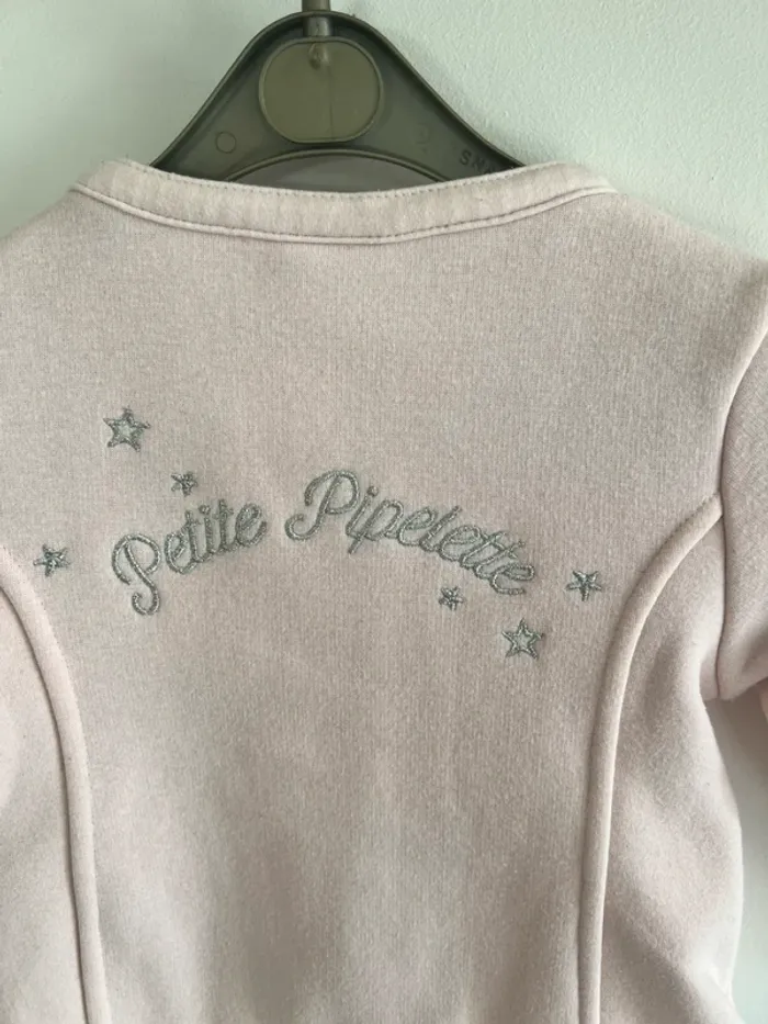 Veste rose broderie argenté tape à l’œil - photo numéro 6