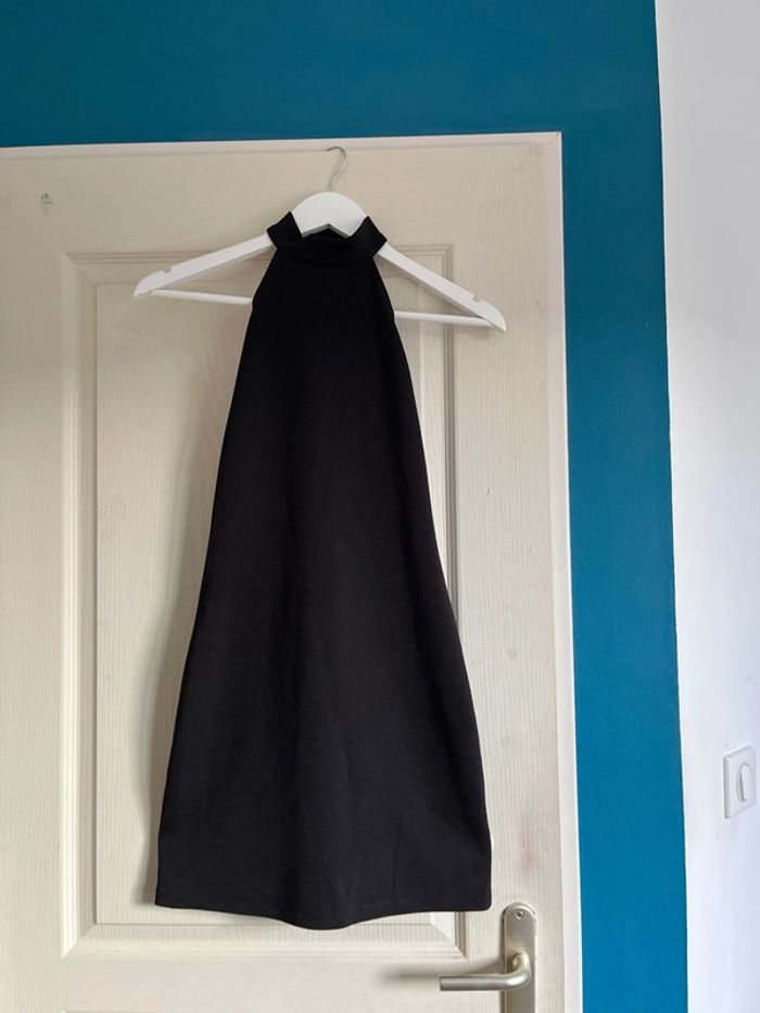 robe noir dos nu