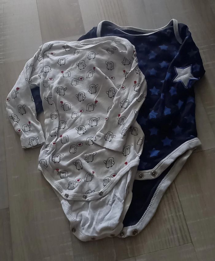 Lot bodies manches longues mois