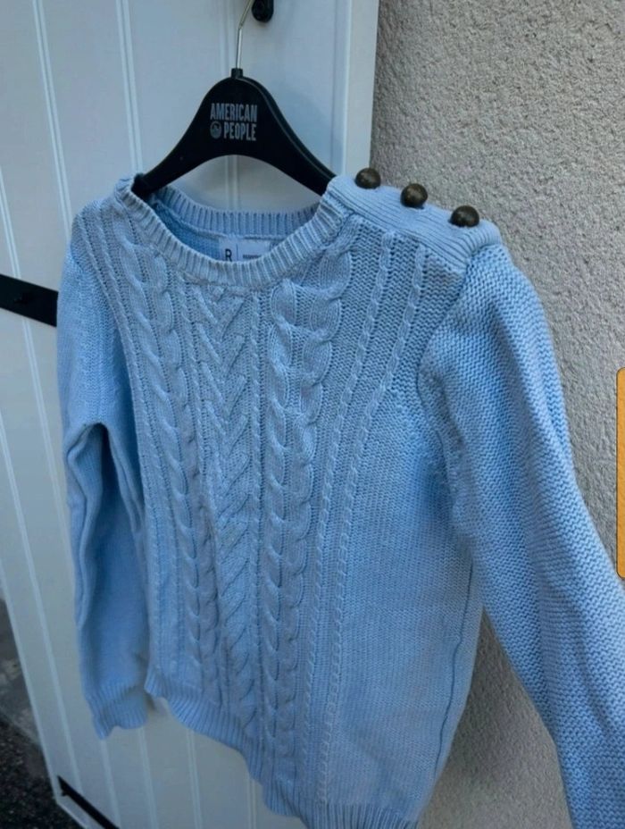 Pull à motifs tresses