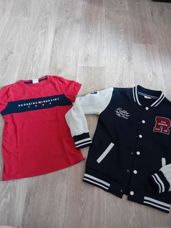 Veste et t-shirt