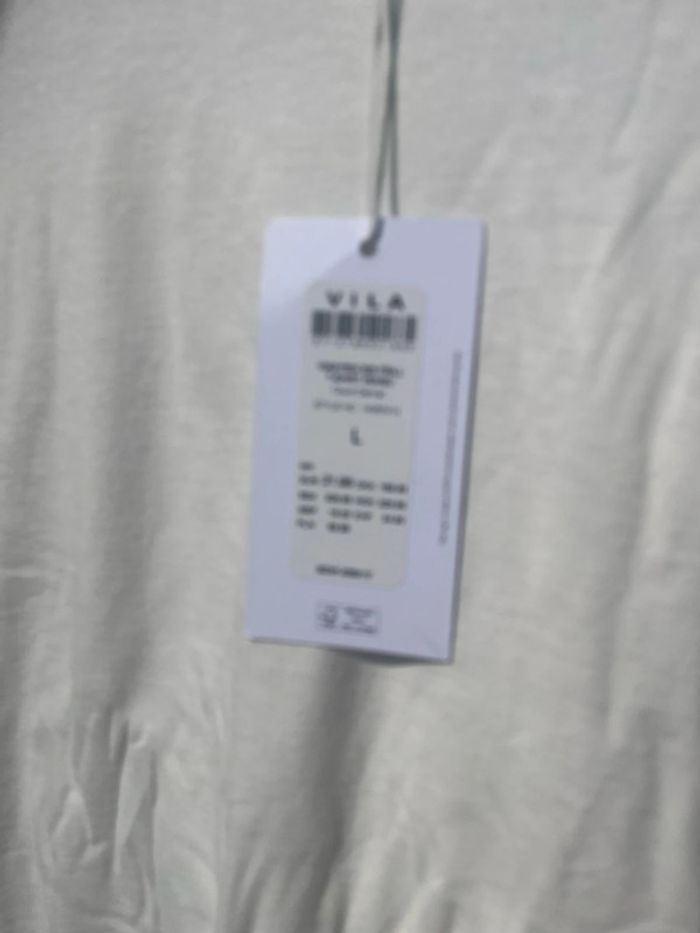 T-shirt blanc/creme - photo numéro 4