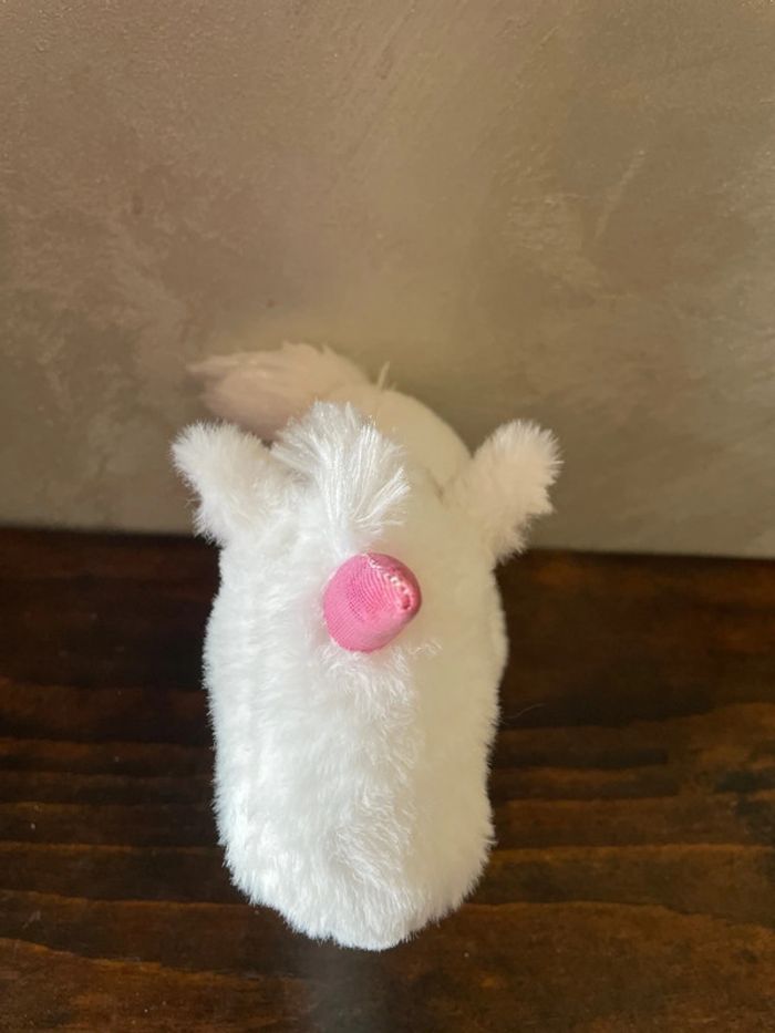Peluche licorne blanche Fizzy - photo numéro 3