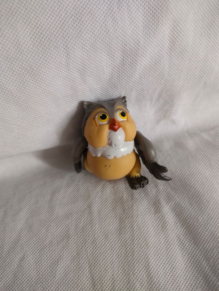 Figurine hibou du Disney Bambi McDonald's 1988