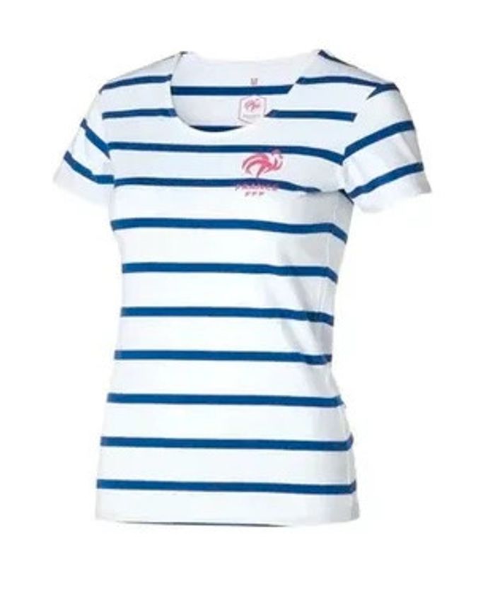 Tee-shirt blanc femme FFF Weeplay Taille M neuf dans emballage - photo numéro 3