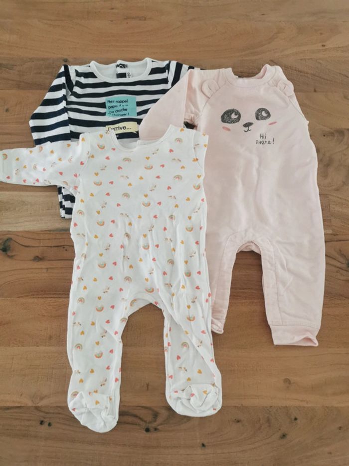 Lot pyjama été gémo