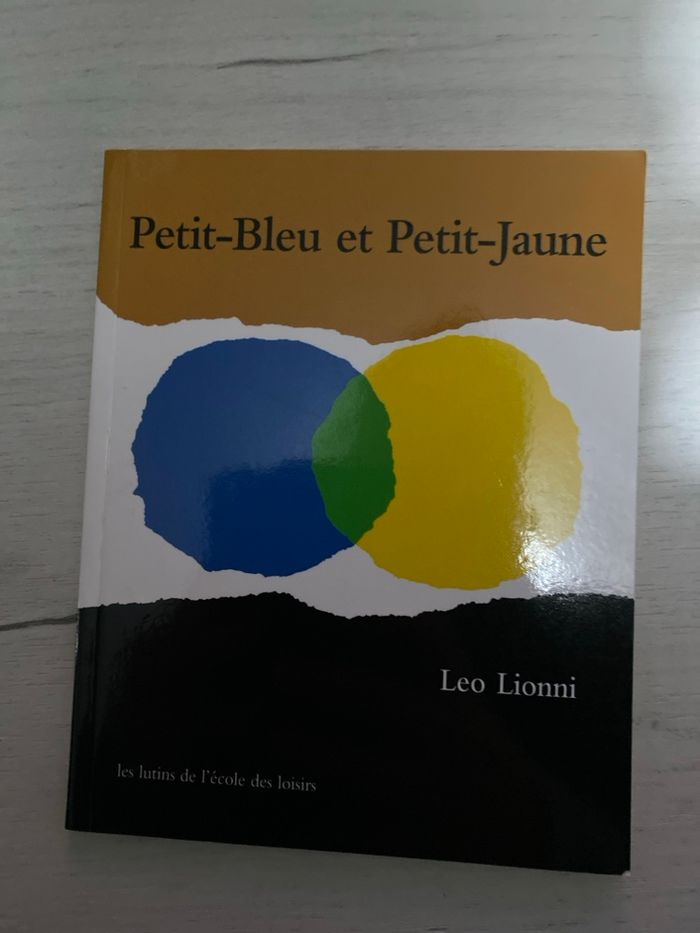 Petit bleu et petit jaune livre