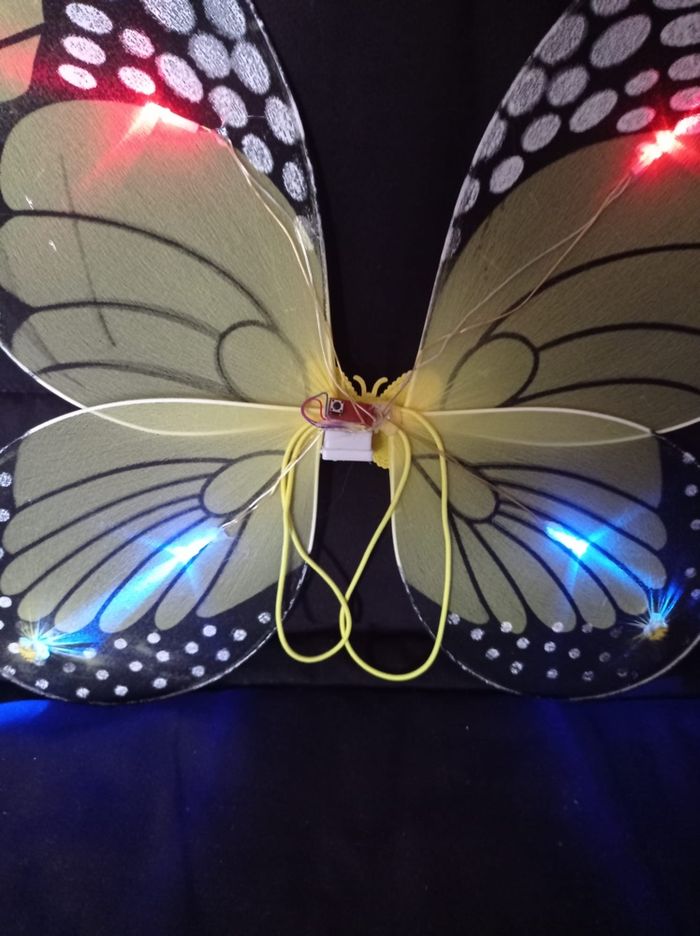 Déguisement papillon jaune 3-6ans - photo numéro 2