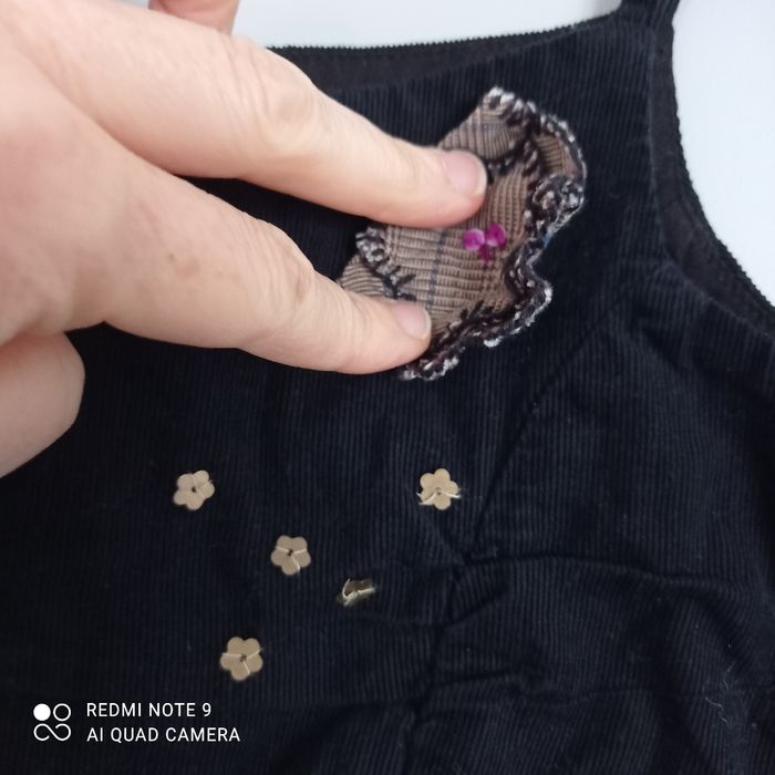 Robe noire Catimini 5ans - photo numéro 3