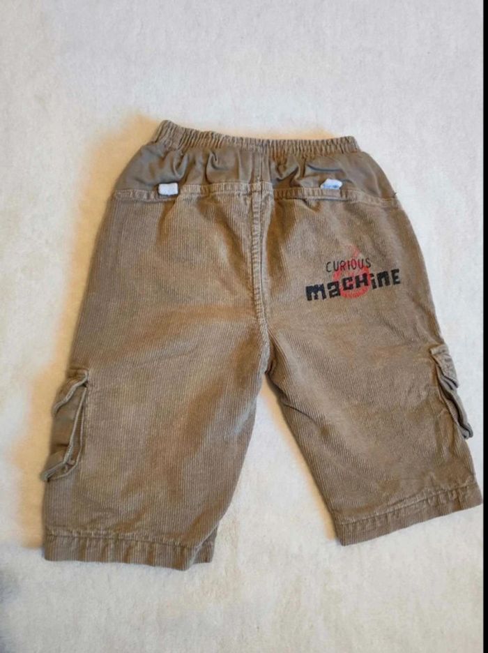 Pantalon  velours  côtelé 9 mois - photo numéro 3