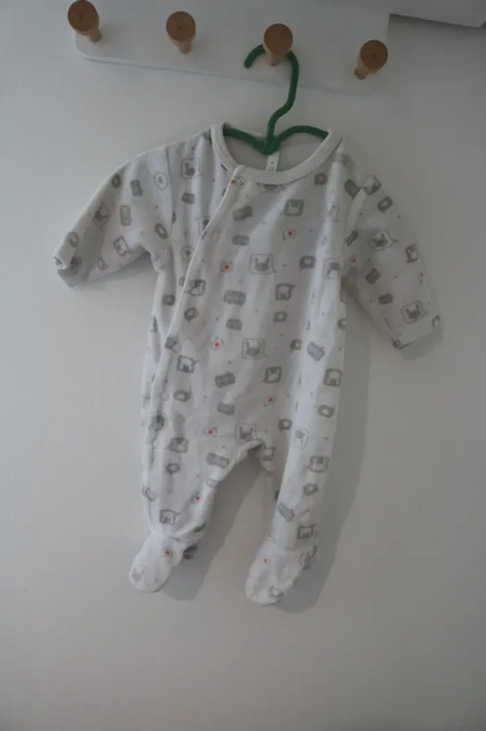 Lot pyjamas hiver garçon 1 mois - photo numéro 3