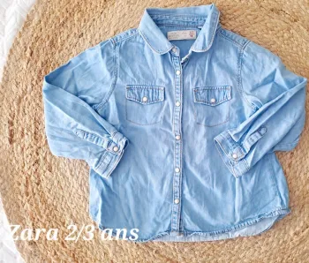 Chemise zara 2/3 ans