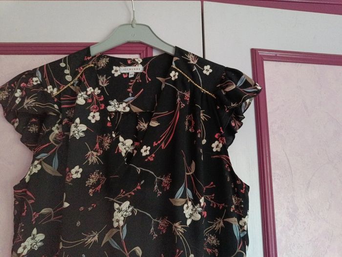 Robe noire imprimée Lady Blush T.44 - photo numéro 9
