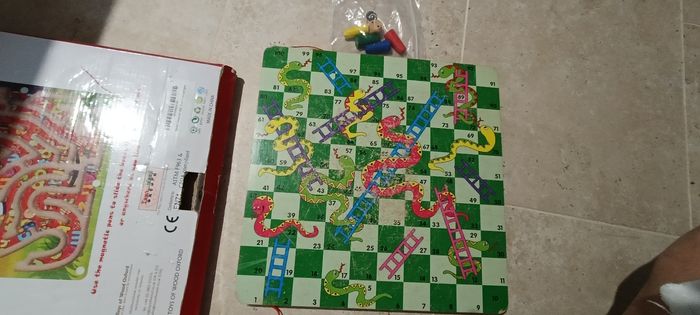 Serpent et échelle labyrinthe éléphant magnétique - photo numéro 2