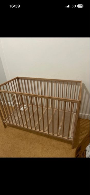 Lit + matelas 120x60cm