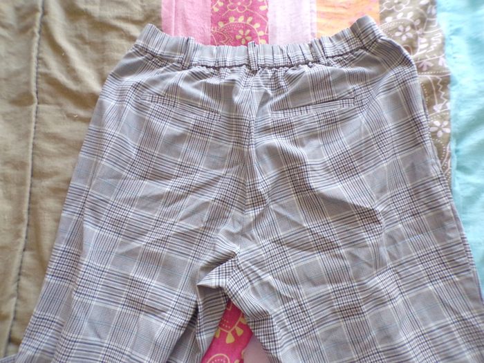 Pantalon à carreaux taille M - photo numéro 4