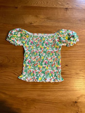 T shirt smocké La Halle 5 ans