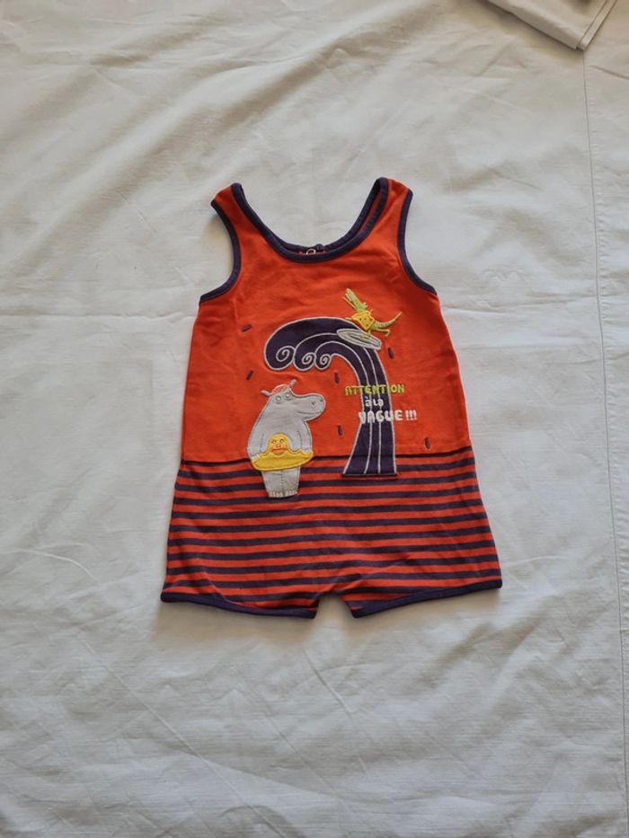 Combinaison short 18 mois DPAM